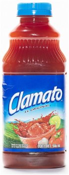 Clamato - suc de tomate aromatizat cu scoici