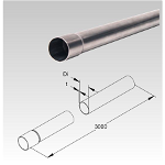 Tub metalic din inox pentru cabluri electrice,D.ext.32 mm cerinte mecanice extreme, Fintech