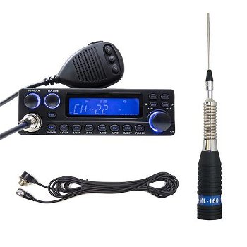 Statie radio auto CB Tti TCB-5289, 4 W, 13.2 V, ASQ, Dual Watch, functie Echo, buton canale urgenta, Roger Beep, Time out Timer
