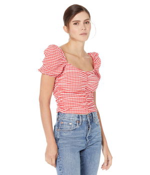 Imbracaminte Femei Mango Gigi T-Shirt Red, Mango