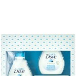 Dove Baby Caseta:Lotiune de spalare+Sampon+Crema protectoare 2x200 ml +45 g, Dove