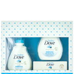 Dove Baby Caseta:Lotiune de spalare+Sampon+Crema protectoare 2x200 ml +45 g, Dove
