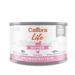 Calibra Cat Life can Kitten Chicken 200 g, Calibra