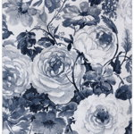 Covor Floral Romance, Albastru/Crem 80x150