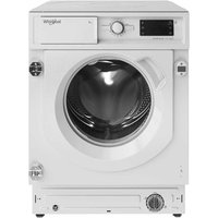 Masina de spalat rufe incorporabila Whirlpool BI WMWG 71483 EU N, 7 kg, 1400 RPM, Clasa D, Tehnologia al 6-lea Simt, Motor Inverter, Fresh Care (Alb)