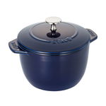 Oala Cocotte orez, fonta, 20cm/3L, Dark Blue - Staub, Staub