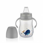 Biberon de tranziție BabyJem - Mink, 250 ml