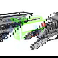 Generator de curent pe benzina Greenfield G-EC11000PEW3-C+ATS_11000, portabil, 400/230V, 9.2 kVA, pornire electrica automatizata, cu panou ATS, Greenfield