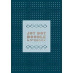 Jot Dot Doodle Notebook (Blue and Silver) 