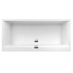 Cada pentru inzidire Villeroy & Boch, Squaro Edge, 170 x 75 cm, alb, Villeroy & Boch