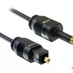 Cable Toslink Standard male > Toslink mini 3.5 mm male 1 m 82875