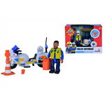 Fireman Sam Police Motor with figurine, Simba