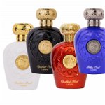 Pachet 4 parfumuri best seller, Opulent Musk 100 ml, Opulent Oud 100 ml, Opulent Red 100 ml si Blue Oud 100 ml, Lattafa