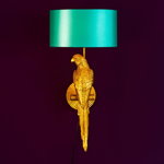 Lampă de perete, Papagal auriu, Percy, 33 x 27 x 70 cm , WernerVoss