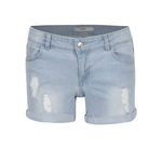 Pantaloni scurti albastru deschis VERO MODA Be Five din denim