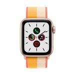 Smartwatch Apple Watch SE v2 GPS + Cellular 40mm Gold Aluminium Case with Maize/White Sport Loop