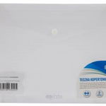 Dosar plic cu capsa - Doua buzunare - Transparent | Strigo, Strigo