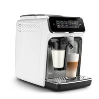 Espressor automat Philips Seria 3300 LatteGo EP3343/70, 1.8 l, 1500 W, 15 bar, 12 Setari macinare, 3 Intensitati aroma Alb