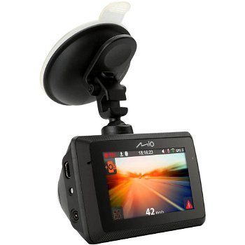 Camera Auto Mio MiVue 786 WiFi, Full HD, Ecran LCD 2.7", GPS, Wi-Fi (Negru)