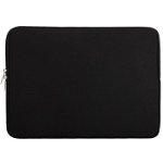 Husa laptop 14 inch rezistenta la stropire din neopren Negru, OEM