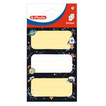 Etichete autoadezive scolare, 9buc/set, space, Herlitz, Herlitz