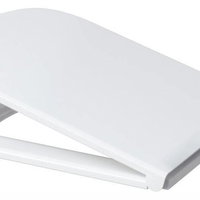 Capac WC din duroplast, Cersanit Colour K98-0091, alb, inchidere standard, 360 x 442.2 mm