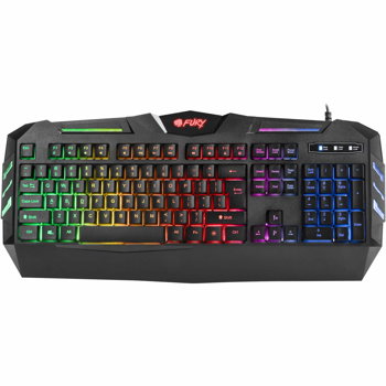 Tastatura Spitfire RGB Negru, Fury