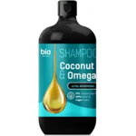 Sampon ultra-nutritiv cu ulei de cocos si omega 3, 946 ml, BioNaturell