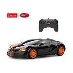 Masina cu telecomanda bugatti grand sport vitesse negru cu scara 1 la 24