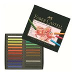 Creioane Pastel 24 Culori Polychromos Faber-Castell fc128524