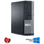 Sistem PC Refurbished Dell Optiplex 3020 SFF(Procesor Intel Core I5-4570(6M Cache, up to 3.60 GHz), Haswell, 4GB, 500GB HDD, Intel® HD Graphics, Win 10 Home)