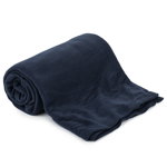 Pătură fleece UNI, albastru închis, 150 x 200 cm, 