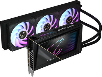 Placa video GIGABYTE GeForce RTX 5090 AORUS XTREME WATERFORCE WB 32GB GDDR7 512-bit DLSS 4.0, GIGABYTE