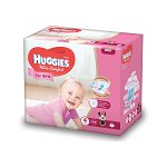 Scutece Huggies Ultra Confort BOX 4, Girl, 8-14 kg, 126 buc