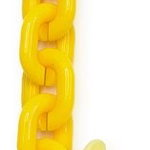 Hurtel Color Chain (rope) kolorowy łańcuszek łańcuch zawieszka do telefonu portfela plecaka żółty, Hurtel