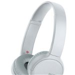 Casti Stereo SONY WH-CH510, On-Ear, Bluetooth, Microfon (Alb)