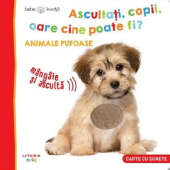 Ascultati, copii, oare cine poate fi? Animale pufoase