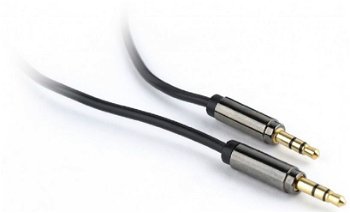 Cablu audio , Gembird , jack 3.5 mm , 1.8 m , negru, Gembird