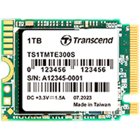 Transcend 1TB, M.2 2230, PCIe Gen3x4, NVMe, TLC, DRAM-less, EAN: 760557863229, TRANSCEND