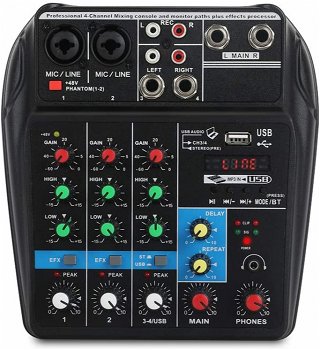 NWPro Mixer audio 4 Canale, NWPro