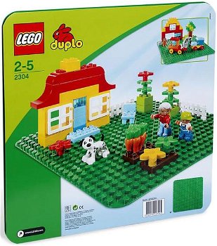 DUPLO Placa verde - 2304, LEGO