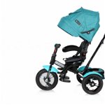 Tricicleta copii multifunctionala 4in1 BERTONI-LORELLI LOR5500, 12 luni+, verde-negru