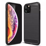 Husa iPhone 11 Pro Max Carbon Negru Techsuit