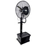 Ventilator cu picior Vortex VO4211, cu pulverizator apa, 160 W, Ø 65 cm, 3 viteze, negru