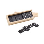 Joc domino in cutie de lemn, dalimag, 146 x 50 x 30 mm, 