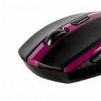 Mouse Serioux Wireless Pastel 600, USB, senzor optic, roz, 38.27