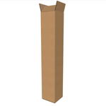 Cutie carton 80x80x630 mm, natur, 3 straturi CO3 420 g/mp, 