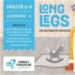 Joc matematic - Long Legs, Chalk and Chuckles, 6-7 ani +, Chalk and Chuckles