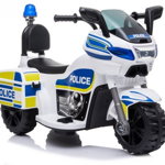 Mini Motocicleta electrica pentru copii Police Motorbike TR1912 STANDARD Culoare Alb 0ez_00542