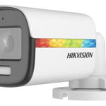Camera de supraveghere Hikvision Turbo HD Bullet DS-2CE10DF8T-FSLN (2.8mm); 2MP, Color Vu - imagini color pe timp de noapte, mirofon audio incorporat, Aperture F1.0, senzor: 2 MP CMOS, rezolutie: 1920 (H) × 1080 (V)@25fps, iluminare: 0.0003 Lux @ (, HIKVISION